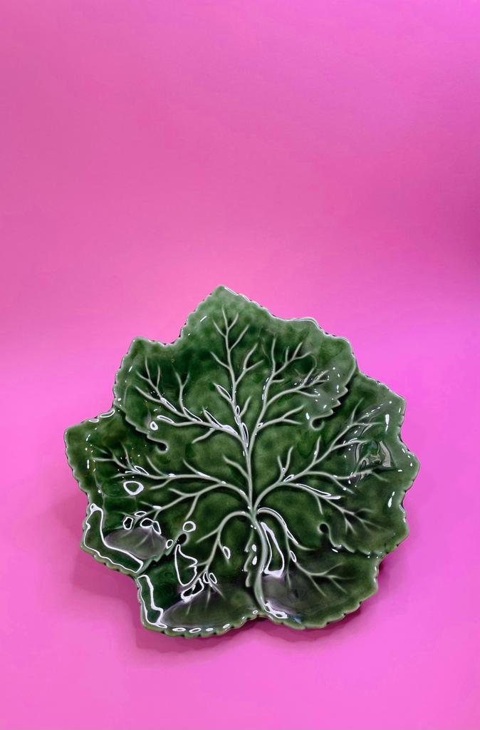 Plato Pan Hoja Parra
