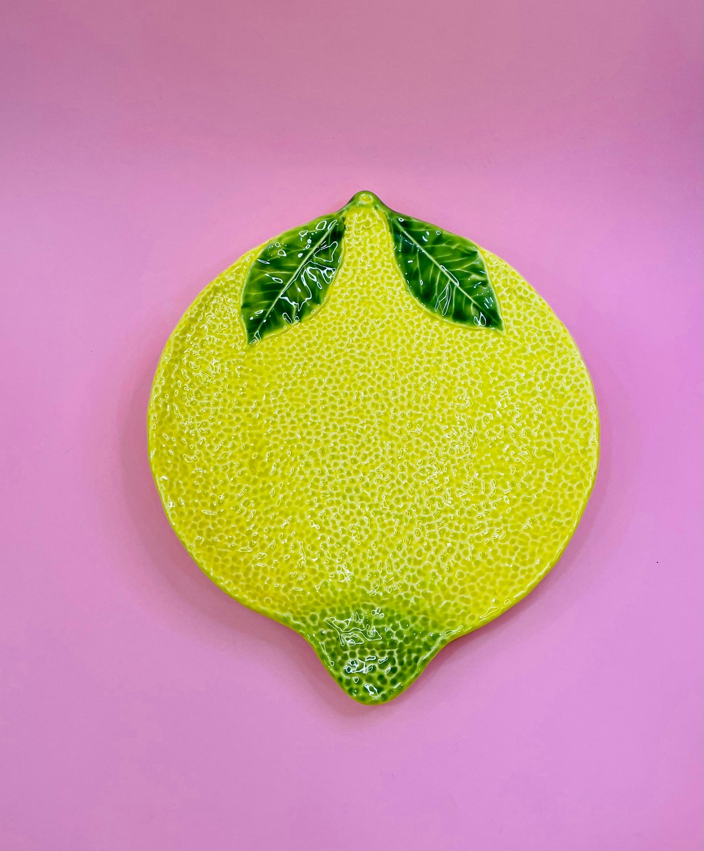 Plato Postre Limón