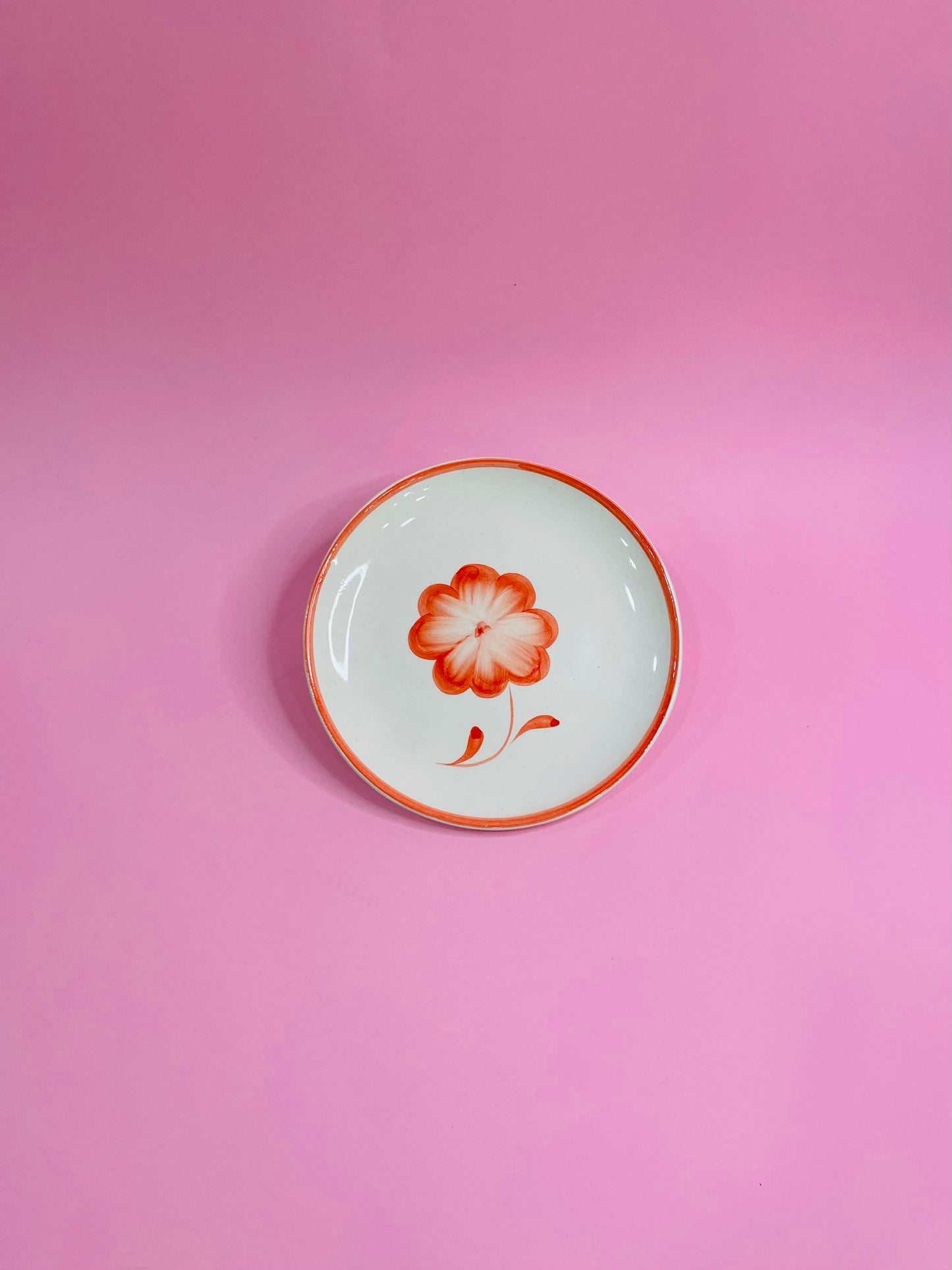 Plato Pan Flor Pensamiento