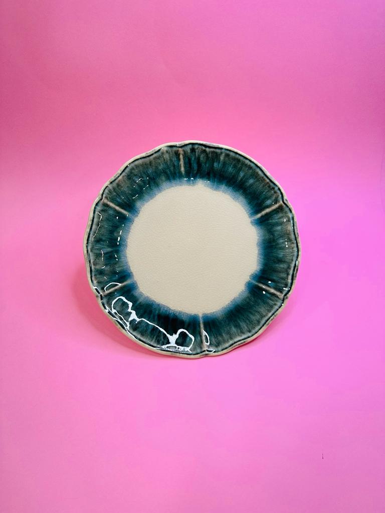 Plato Postre Coral