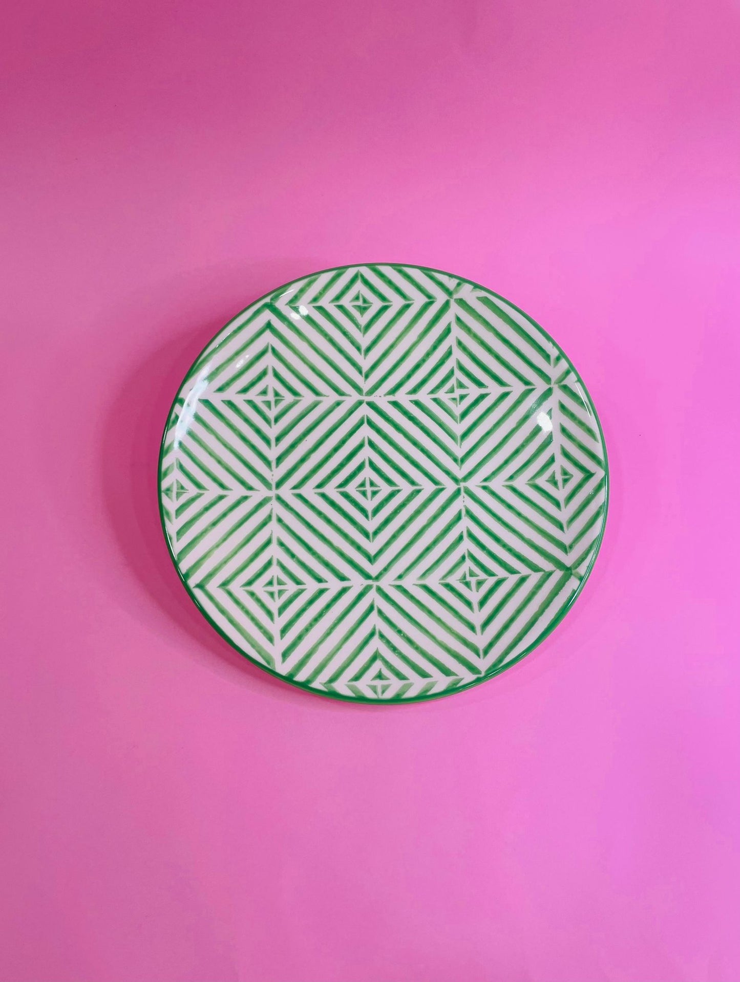 Plato Postre Geométrico