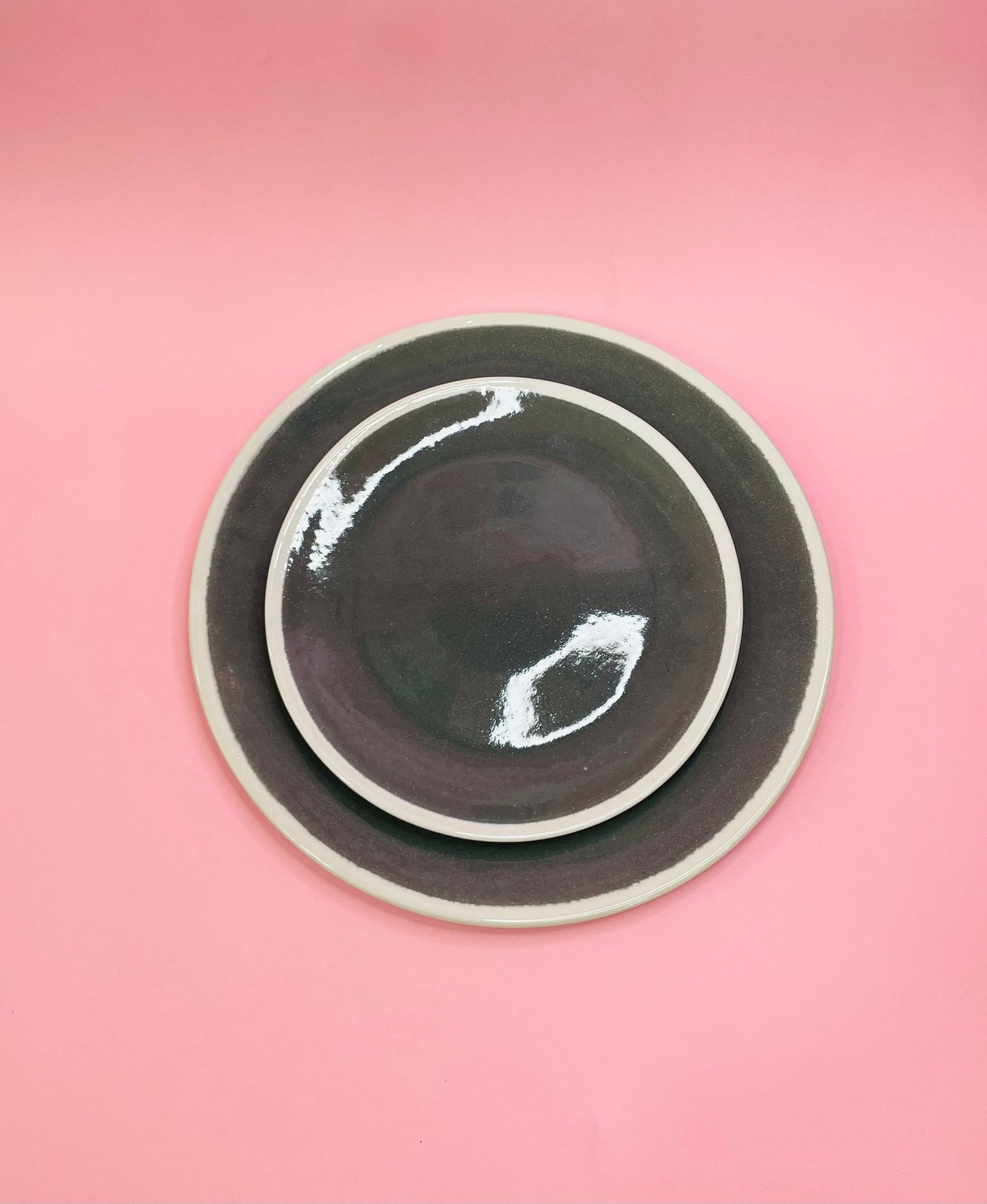 Plato Postre Terracota