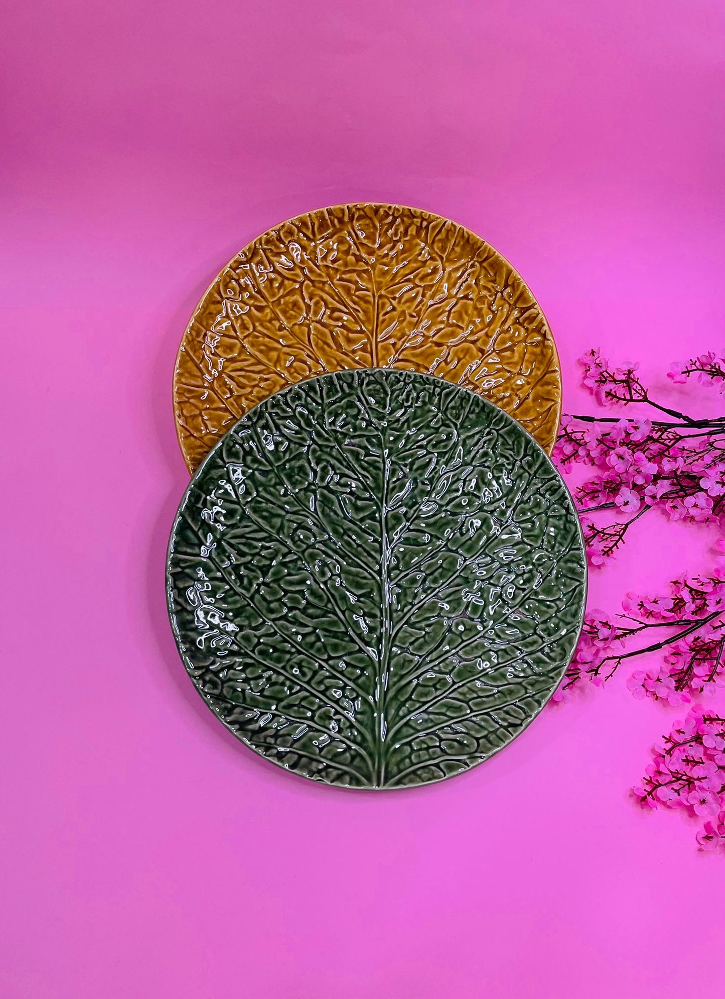 Plato Llano Col Relieve
