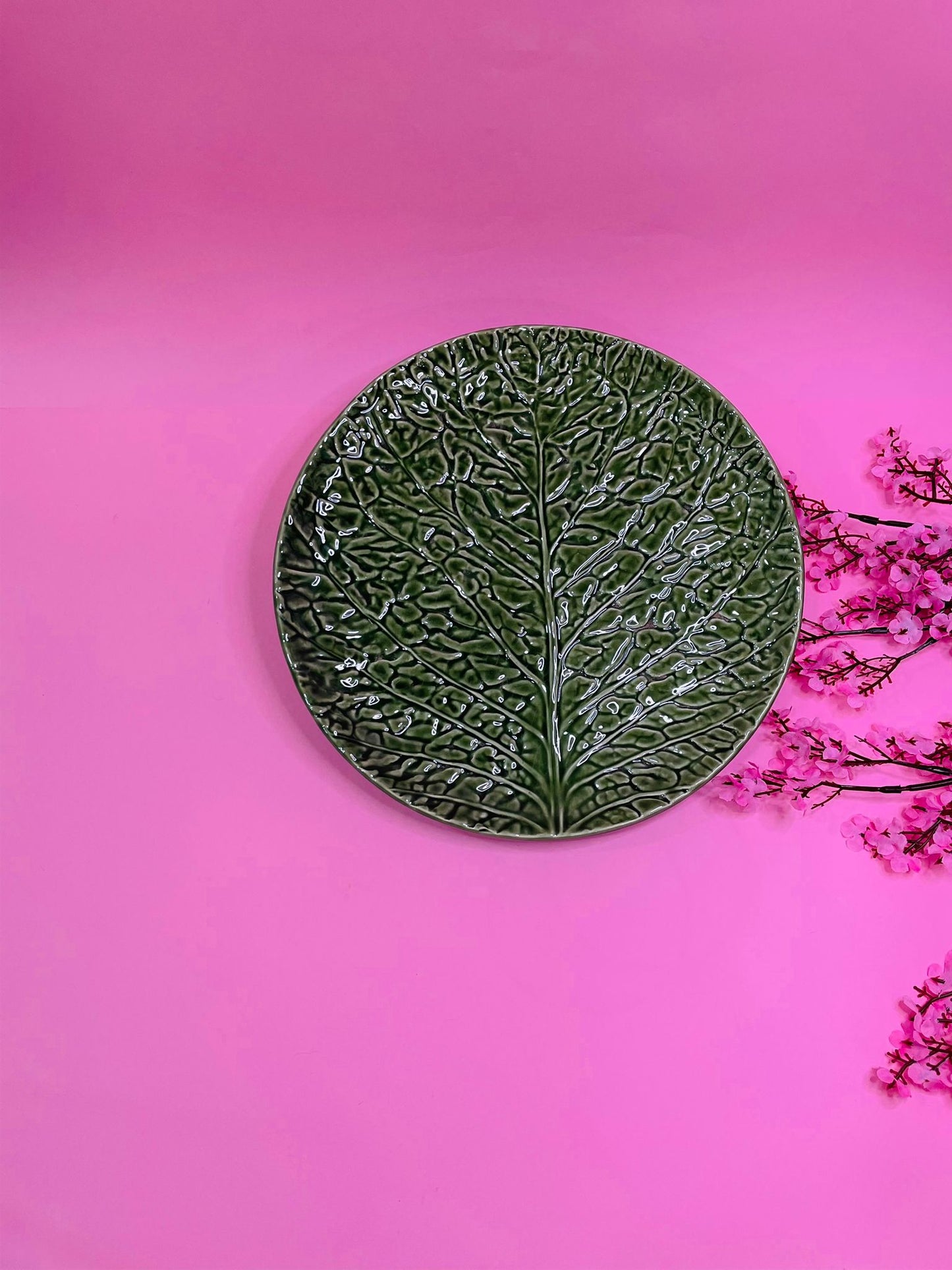 Plato Llano Col Relieve