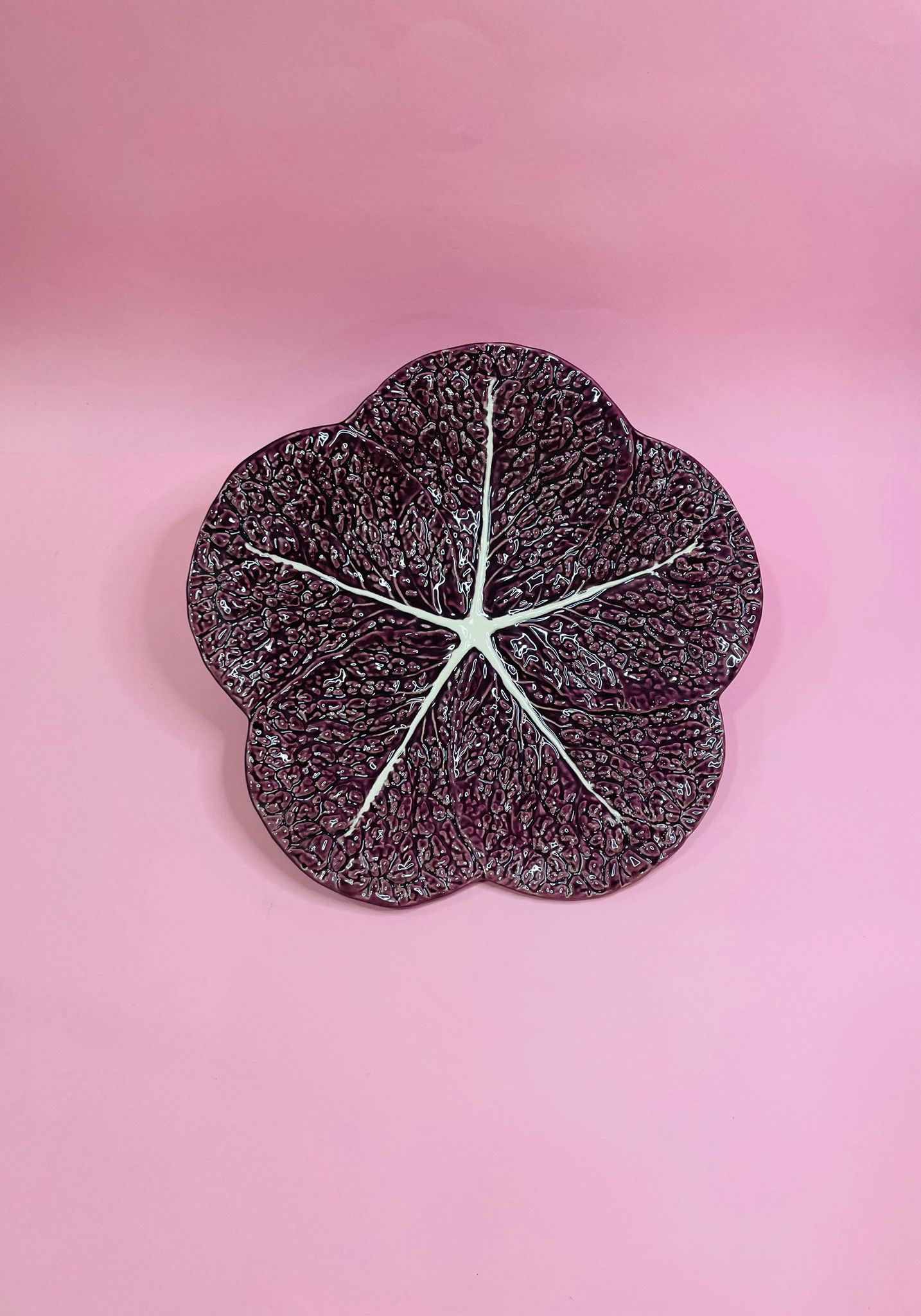 Plato Llano Flor de Col