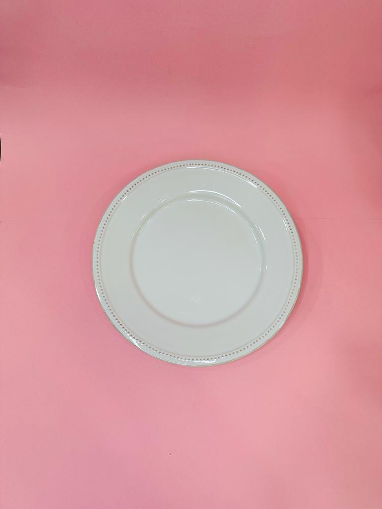 Plato llano Iris