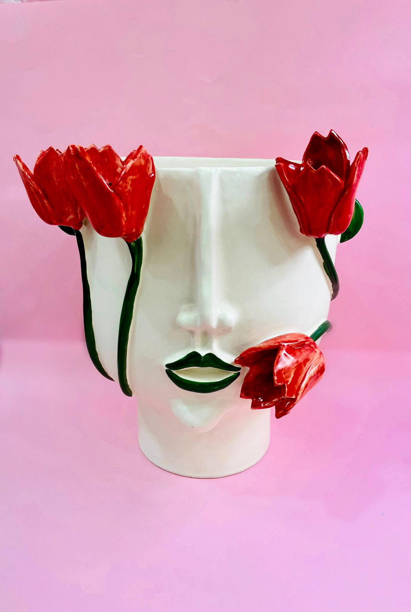 Jarrón - Macetero Tulipán