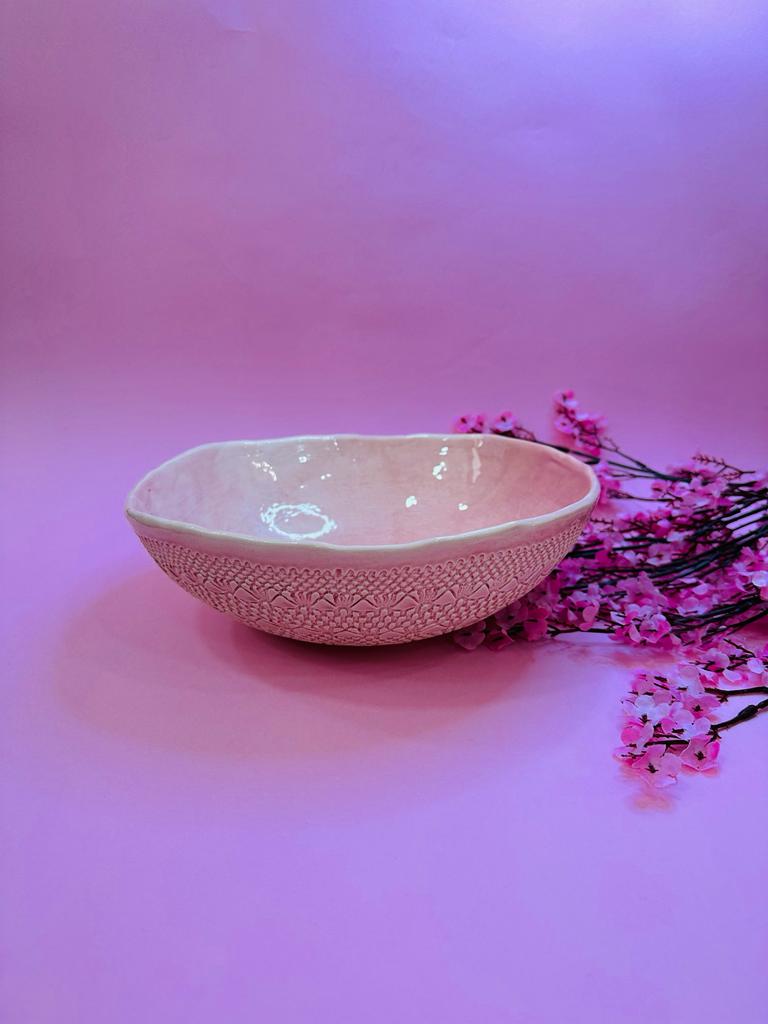 Ensaladera Crochet