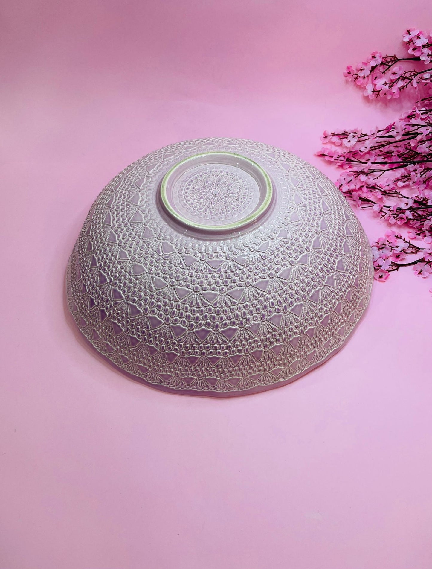 Ensaladera Crochet