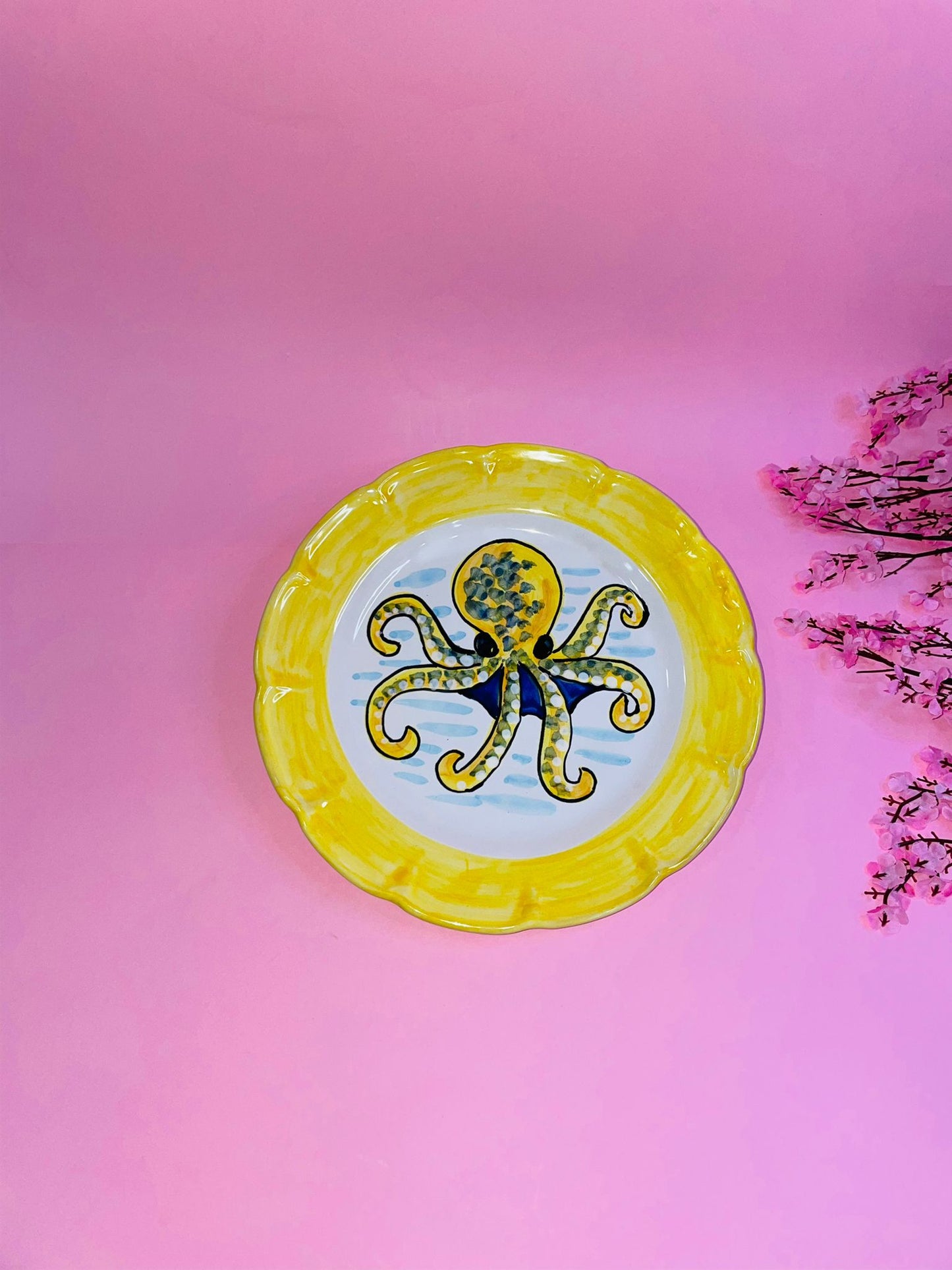 Plato Llano Pulpo