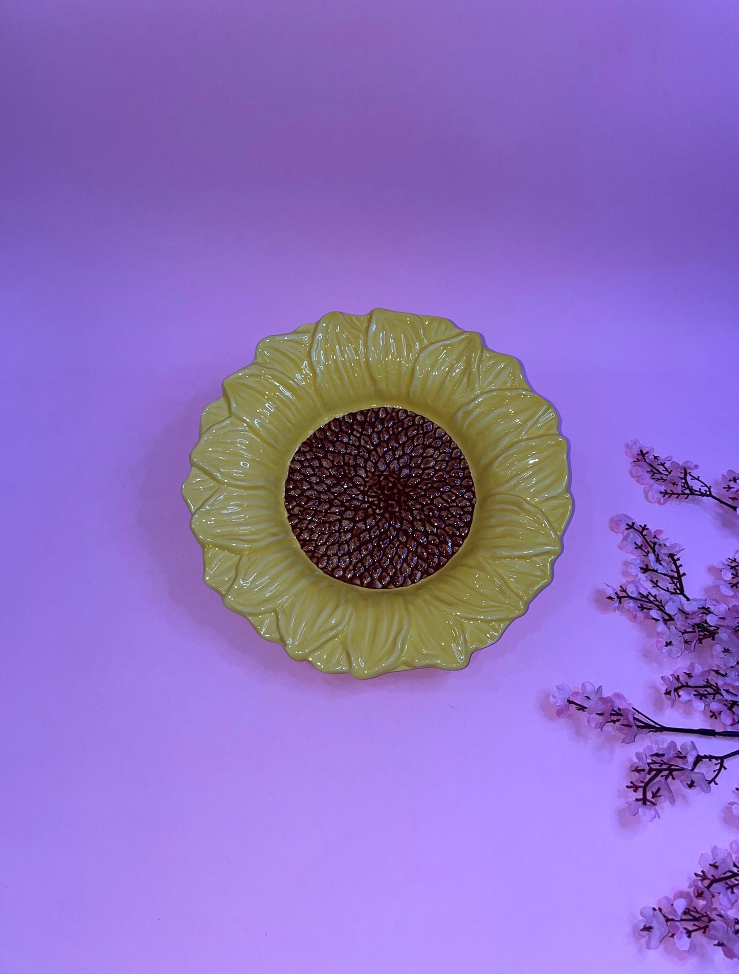 Plato Hondo Girasol