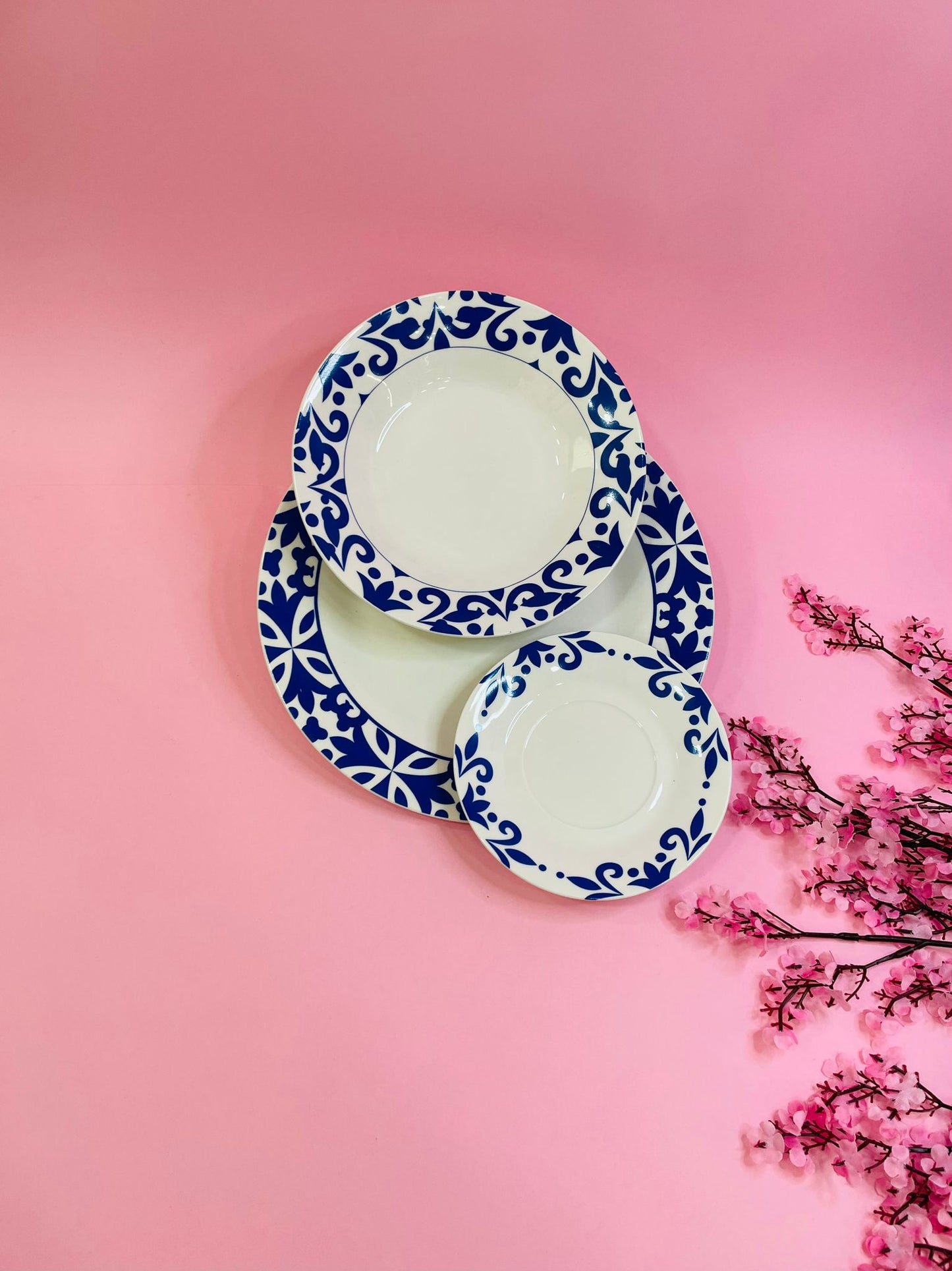 Plato Pan Tradition Blue