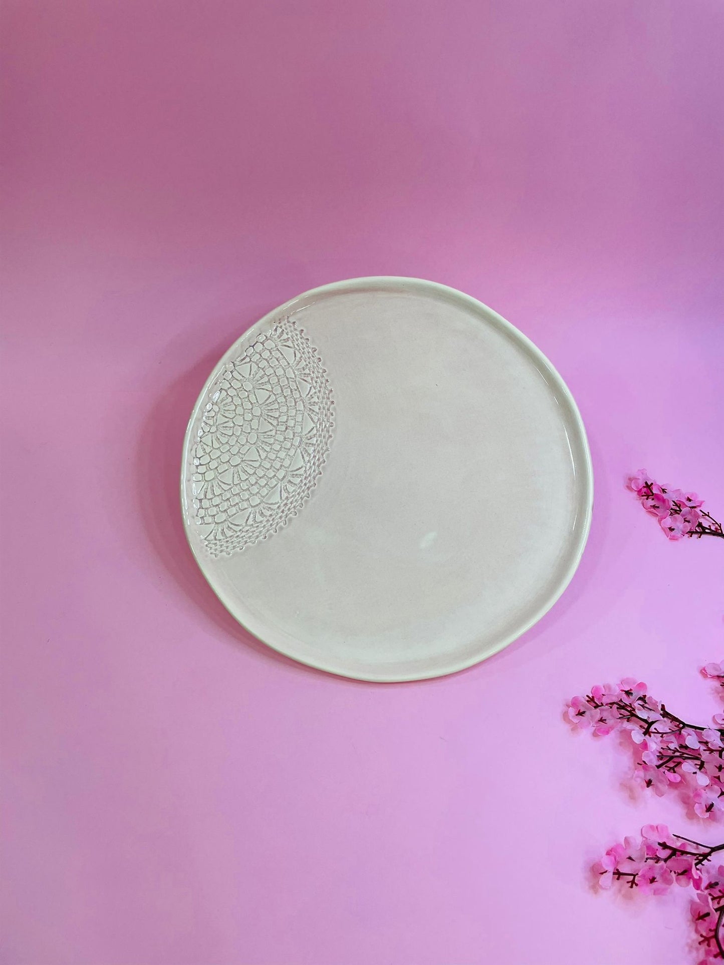 Plato Llano Crochet VI