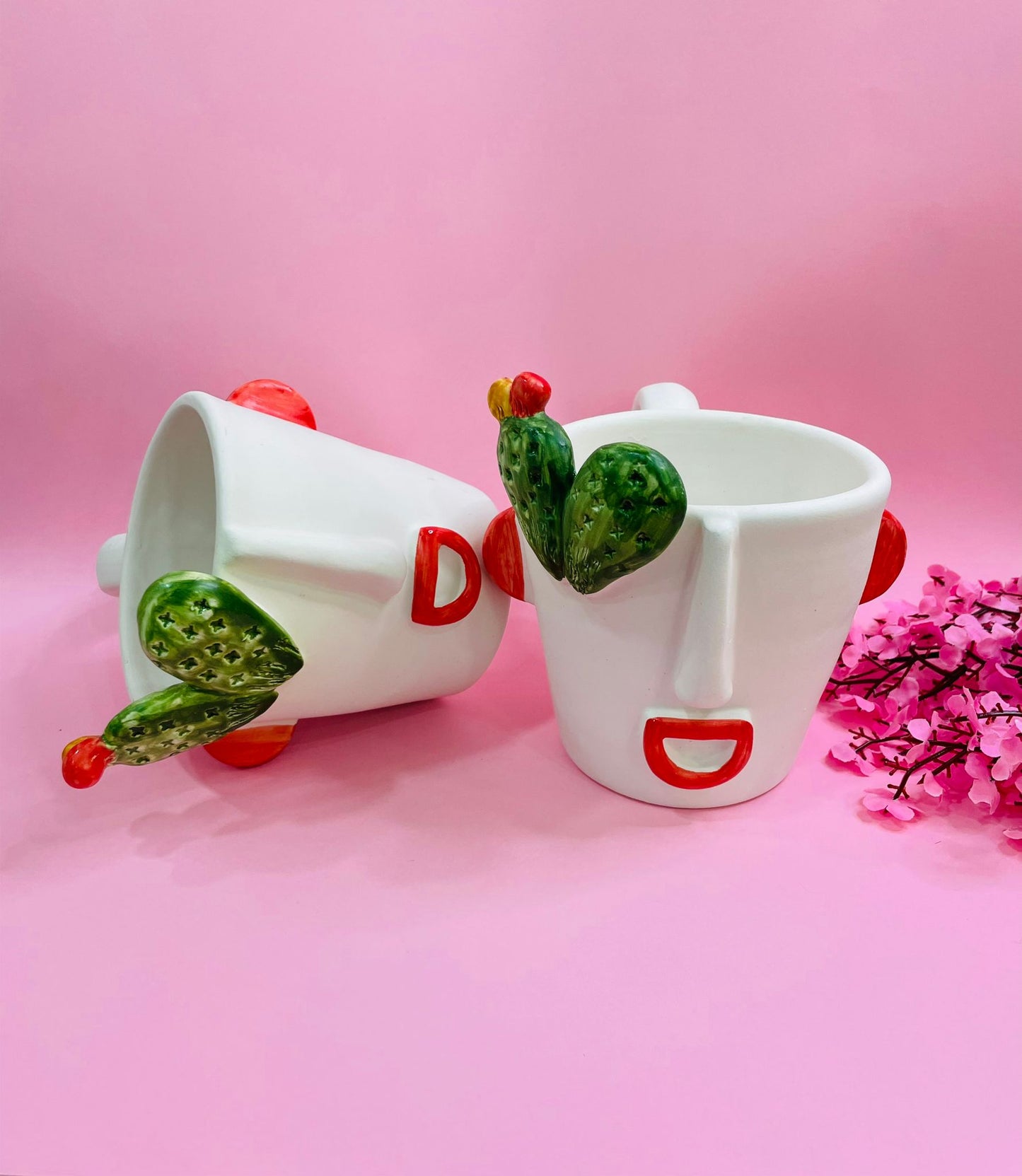 Taza extra Grande Cactus