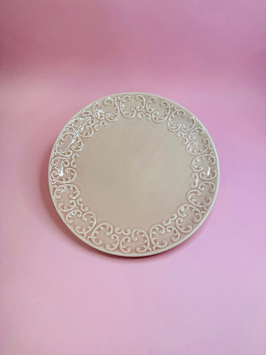 Plato Llano Pink Rococo