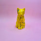 Figura de Gato Bengala Mediano, en Cerámica